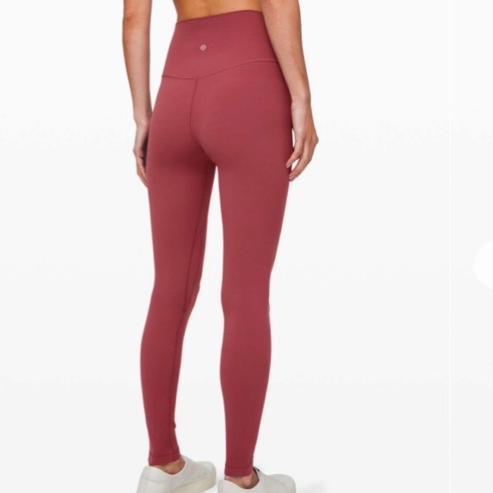 Lululemon Align Pant 28" in Chianti Size 4 Leggings High Rise